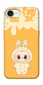 Чехол Yellow labubu для iPhone 16e