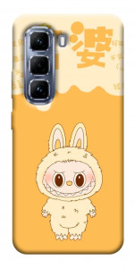 Чехол Yellow labubu для Infinix Hot 50 Pro