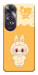 Чехол Yellow labubu для Oppo A60 4G