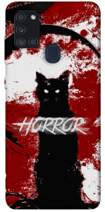 Чехол Black cat для Galaxy A21s (2020)