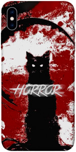 Чохол Black cat для iPhone XS