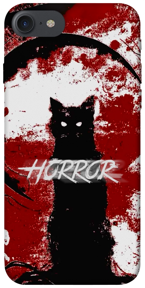 Чохол Black cat для iPhone 8