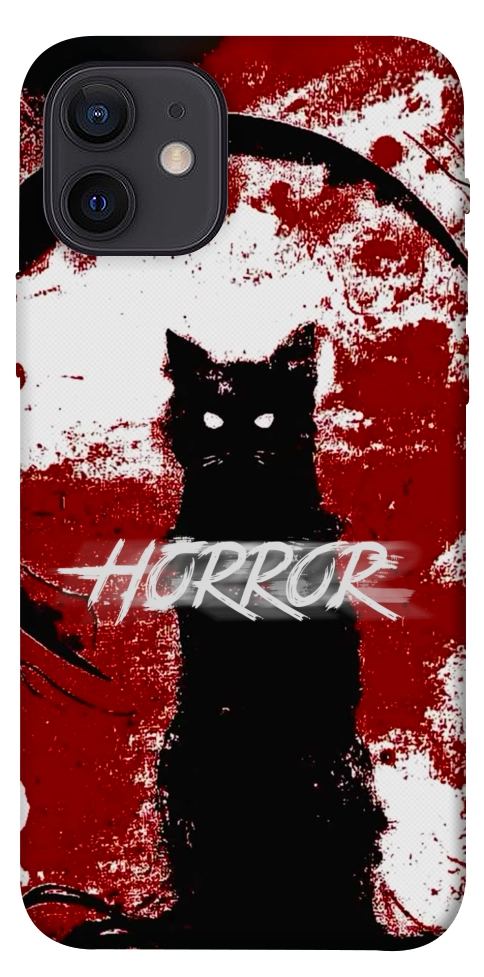 Чохол Black cat для iPhone 12