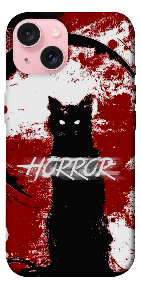 Чохол Black cat для iPhone 15