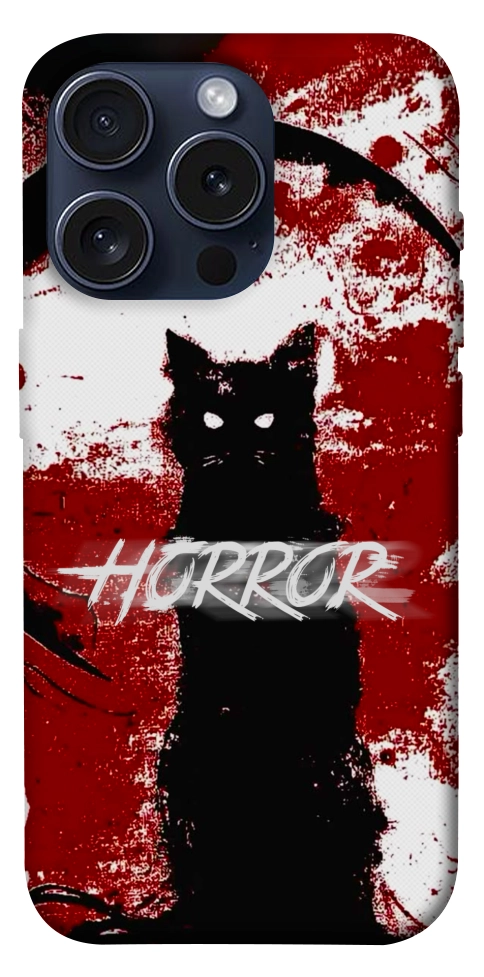 Чохол Black cat для iPhone 15 Pro