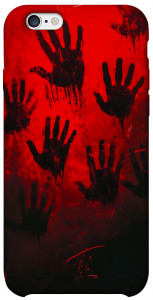 Чехол Bloody hands для iPhone 6 (4.7'')