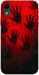 Чехол Bloody hands для iPhone XR