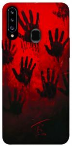 Чехол Bloody hands для Galaxy A20s (2019)