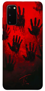 Чехол Bloody hands для Galaxy S20 (2020)