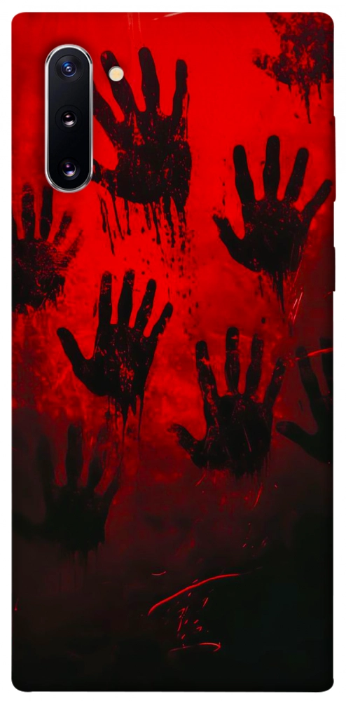 Чехол Bloody hands для Galaxy Note 10 (2019)