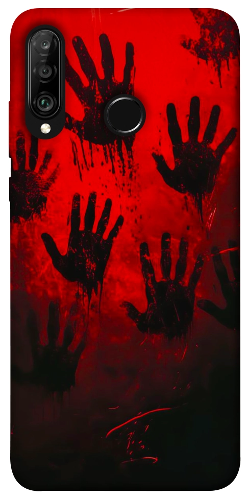 Чехол Bloody hands для Huawei P30 Lite