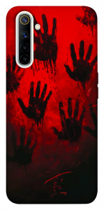 Чехол Bloody hands для Realme 6