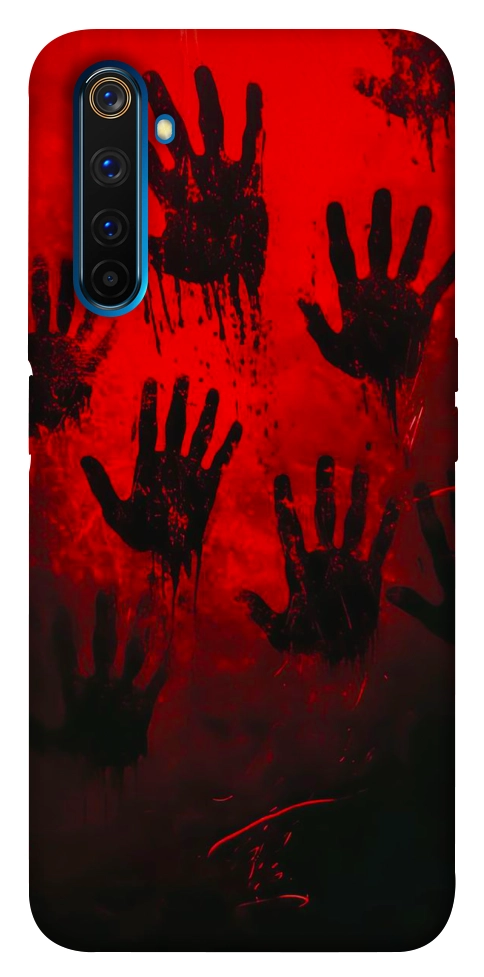 Чехол Bloody hands для Realme 6 Pro