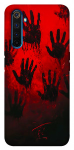 Чехол Bloody hands для Realme 6 Pro