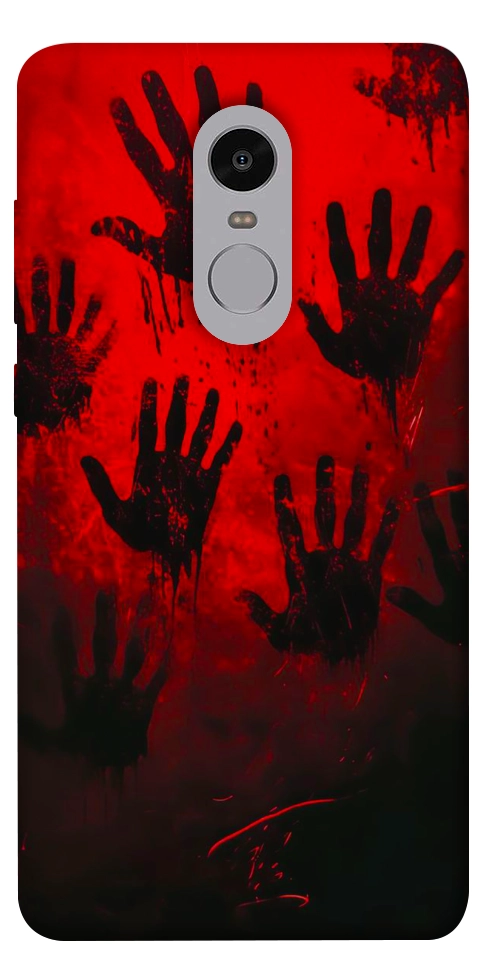 Чохол Bloody hands для Xiaomi Redmi Note 4X
