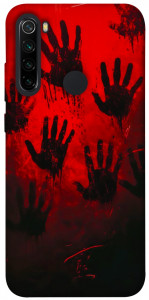Чехол Bloody hands для Xiaomi Redmi Note 8
