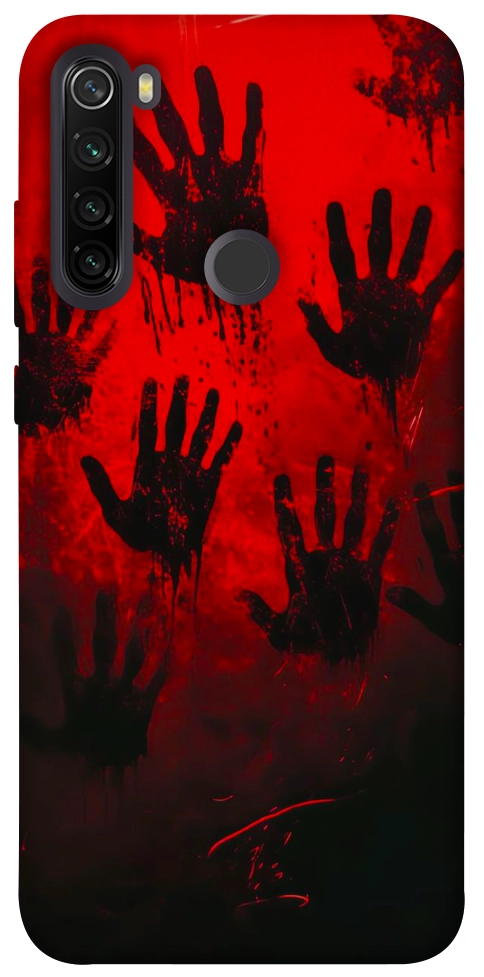 Чохол Bloody hands для Xiaomi Redmi Note 8T