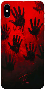 Чохол Bloody hands для iPhone XS