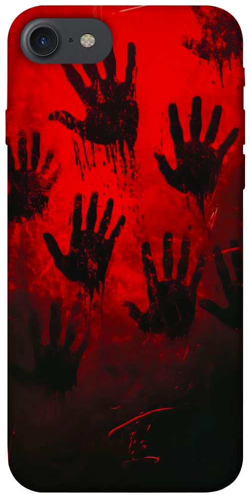 Чохол Bloody hands для iPhone 8