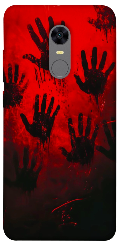 Чехол Bloody hands для Xiaomi Redmi Note 5 (Single Camera)