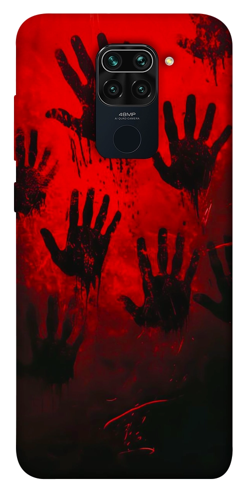 Чехол Bloody hands для Xiaomi Redmi 10X