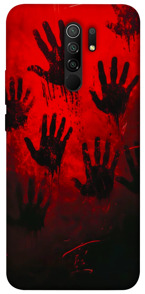 Чохол Bloody hands для Xiaomi Redmi 9
