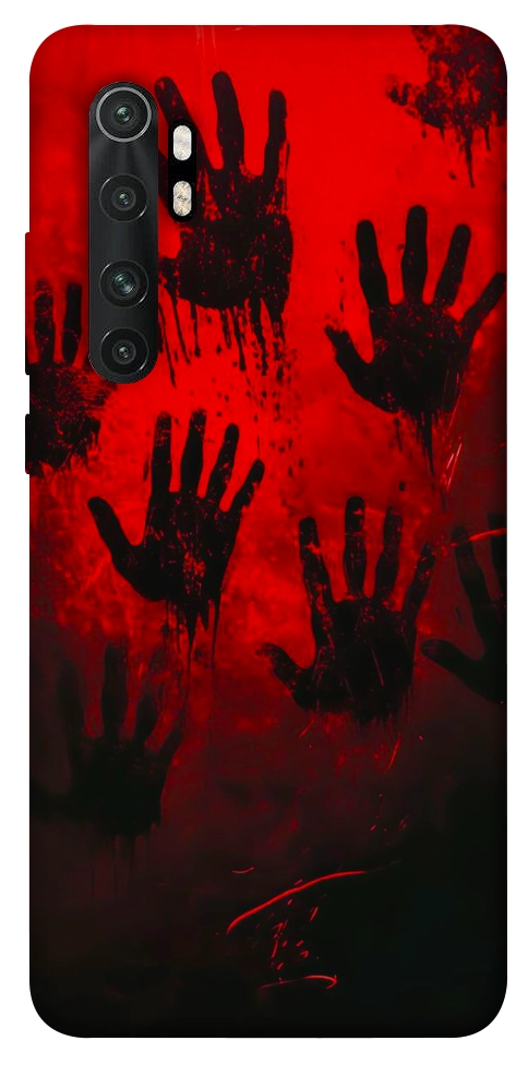 Чохол Bloody hands для Xiaomi Mi Note 10 Lite