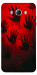 Чехол Bloody hands для Galaxy J7 (2016)
