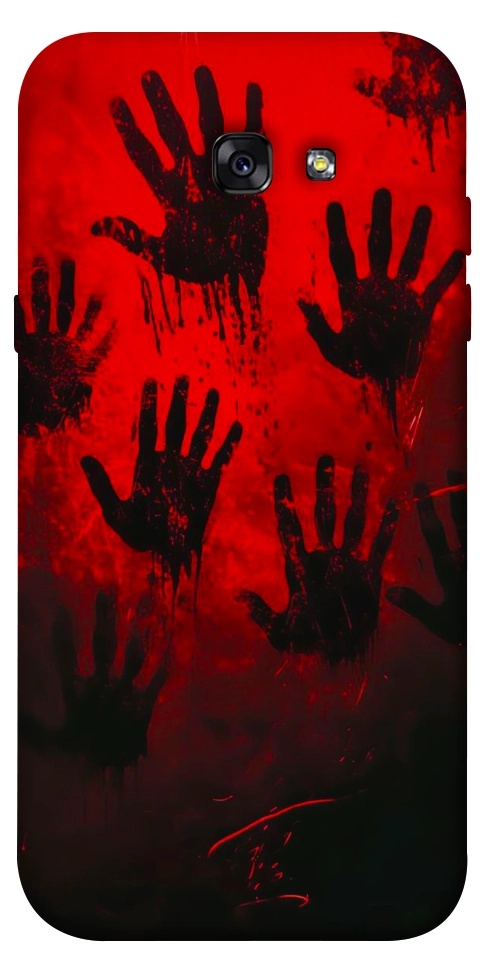 Чехол Bloody hands для Galaxy A7 (2017)