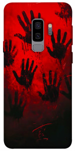Чехол Bloody hands для Galaxy S9+