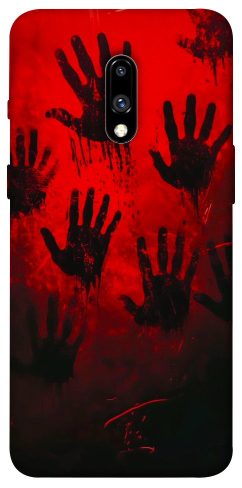 Чехол Bloody hands для OnePlus 7
