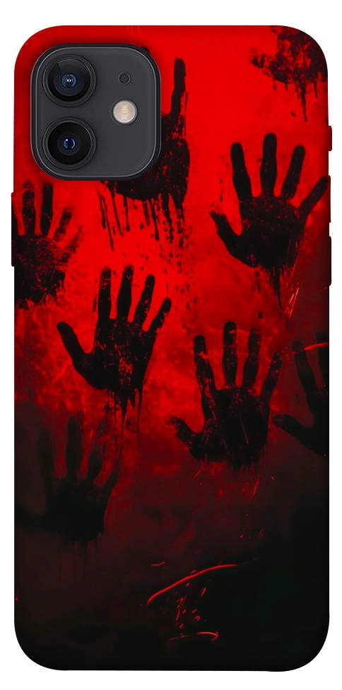 Чохол Bloody hands для iPhone 12
