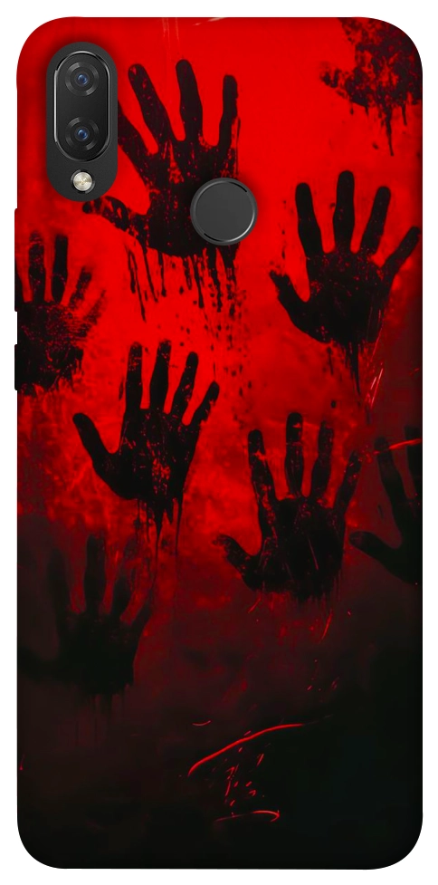 Чохол Bloody hands для Huawei Nova 3i