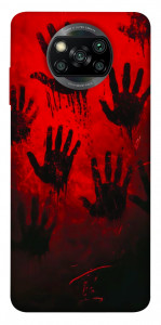 Чохол Bloody hands для Xiaomi Poco X3 NFC