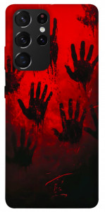 Чехол Bloody hands для Galaxy S21 Ultra