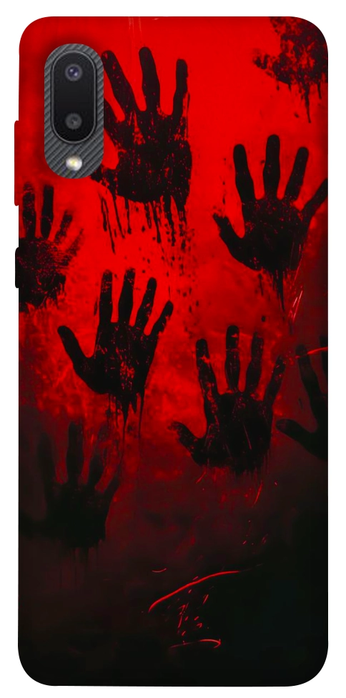 Чехол Bloody hands для Galaxy A02