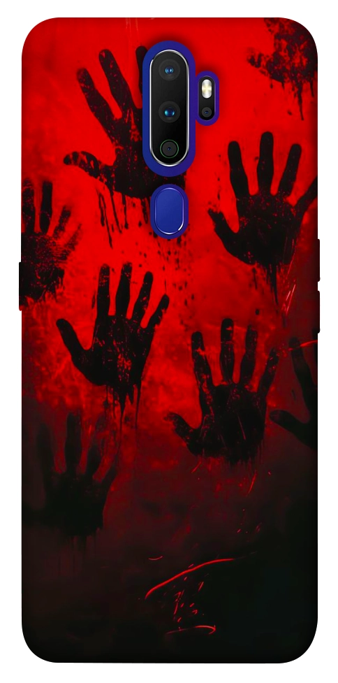 Чехол Bloody hands для Oppo A9 (2020)