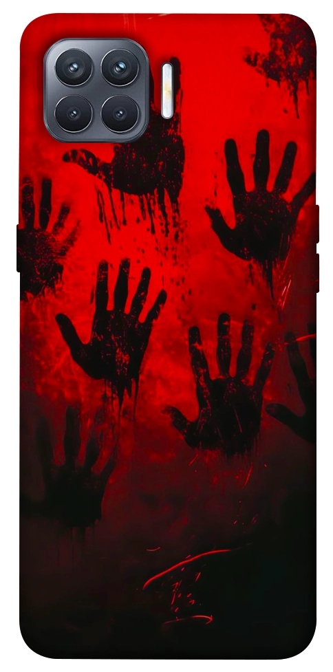 Чохол Bloody hands для Oppo Reno 4 Lite