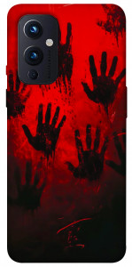 Чехол Bloody hands для OnePlus 9