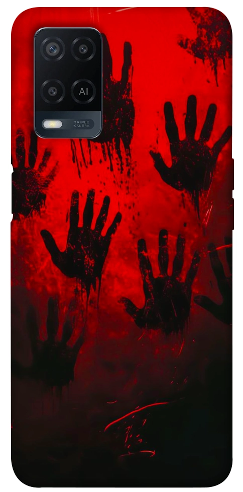 Чохол Bloody hands для Oppo A54 4G