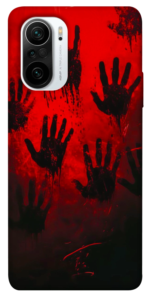 Чехол Bloody hands для Xiaomi Redmi K40