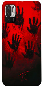 Чохол Bloody hands для Xiaomi Redmi Note 10 5G