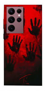 Чехол Bloody hands для Galaxy S22 Ultra