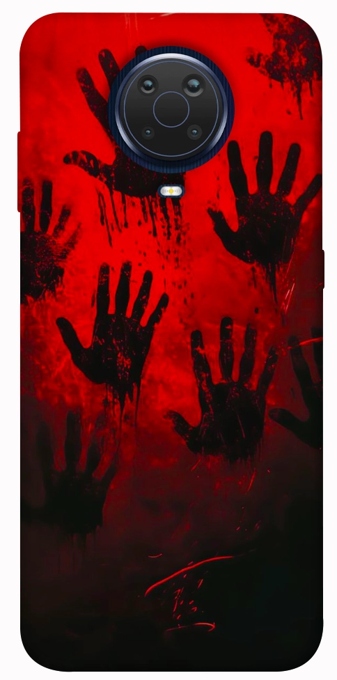 Чехол Bloody hands для Nokia G10