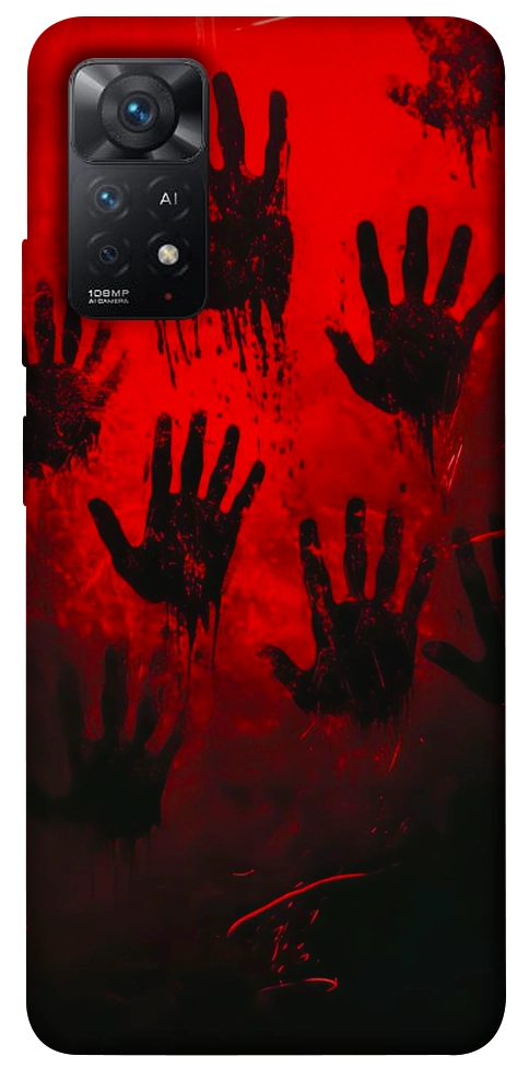 Чохол Bloody hands для Xiaomi Redmi Note 11 Pro 5G