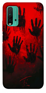 Чехол Bloody hands для Xiaomi Redmi Note 9 4G