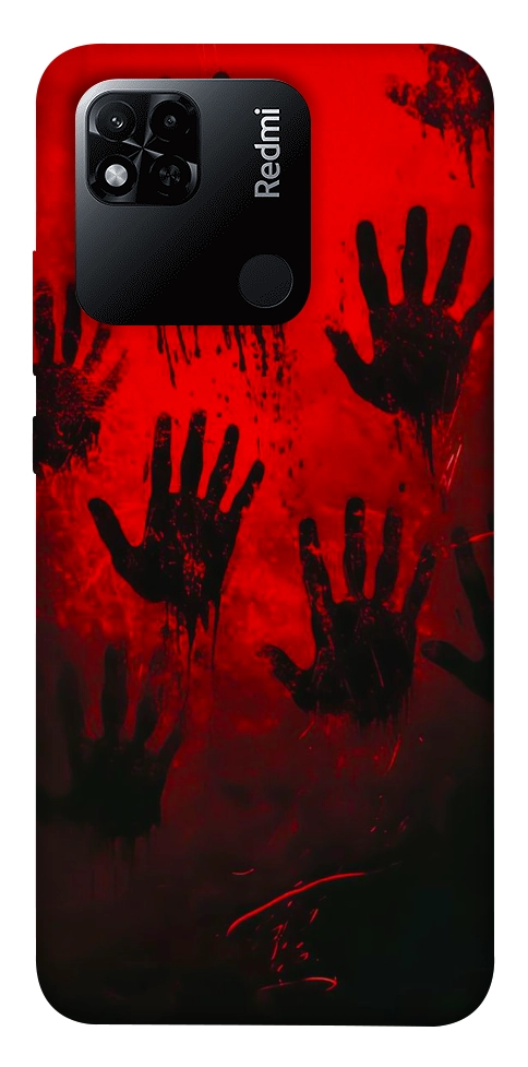 Чехол Bloody hands для Xiaomi Redmi 10A