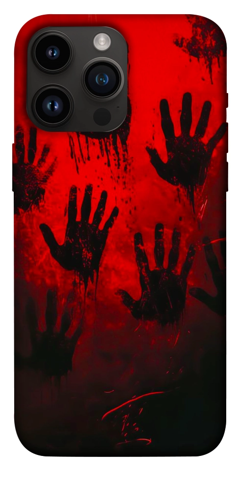 Чохол Bloody hands для iPhone 14 Pro Max