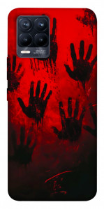 Чехол Bloody hands для Realme 8 Pro