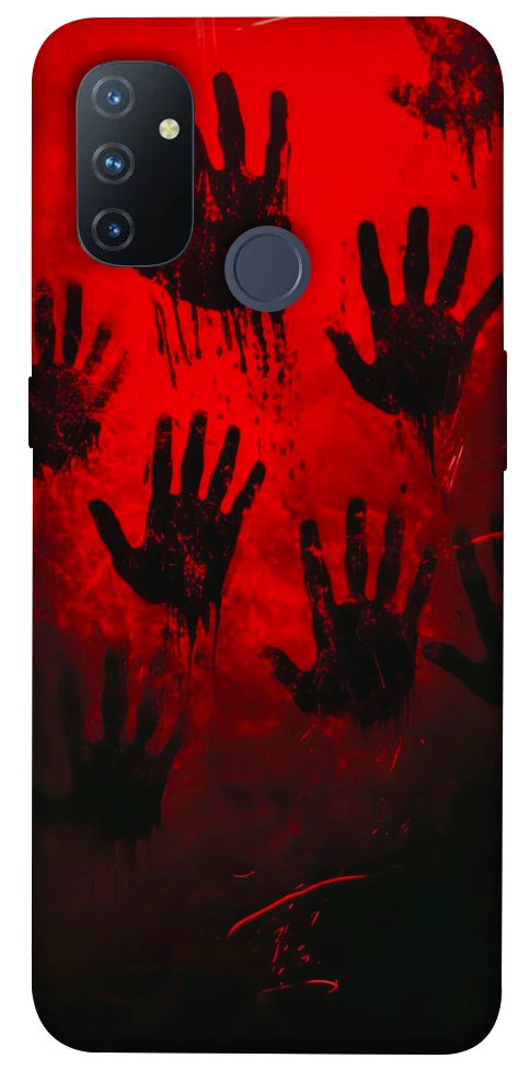 Чехол Bloody hands для OnePlus Nord N100